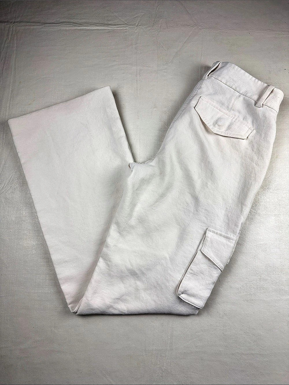 Wilfred Creme Crepe Modern Tailored Cargo Pant Size 4